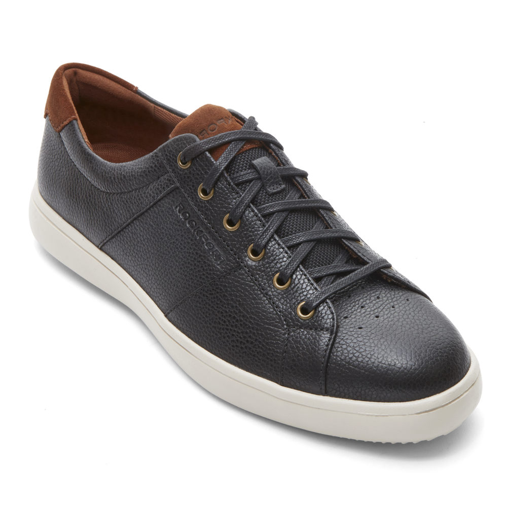 Rockport Sneakers Herr Svarta - Jarvis Lace-To-Toe - URGJW6152